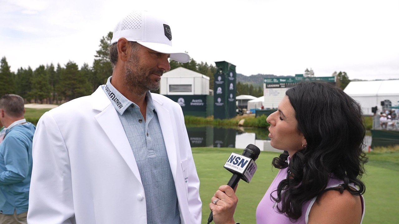 Mardy Fish discusses his third victory at the American Century Championship