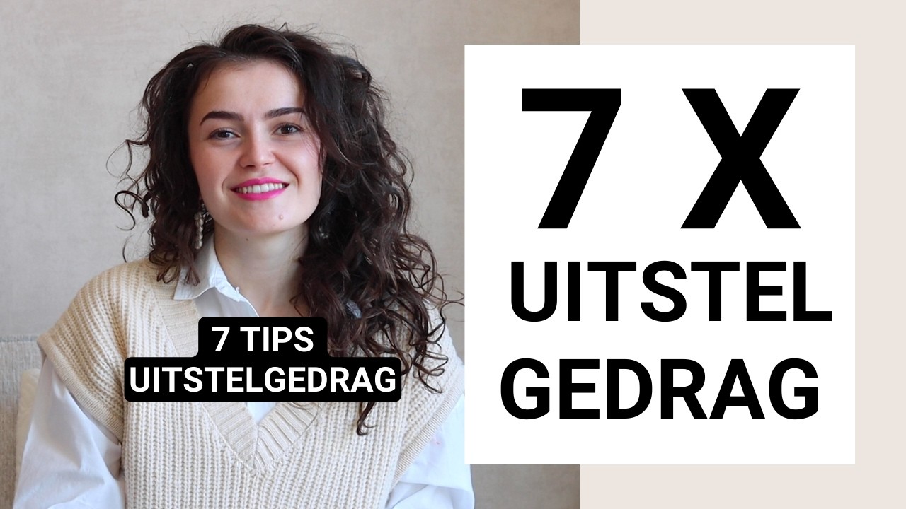 7 tips tegen uitstelgedrag (die écht werken voor ondernemers) | Kim van Haren