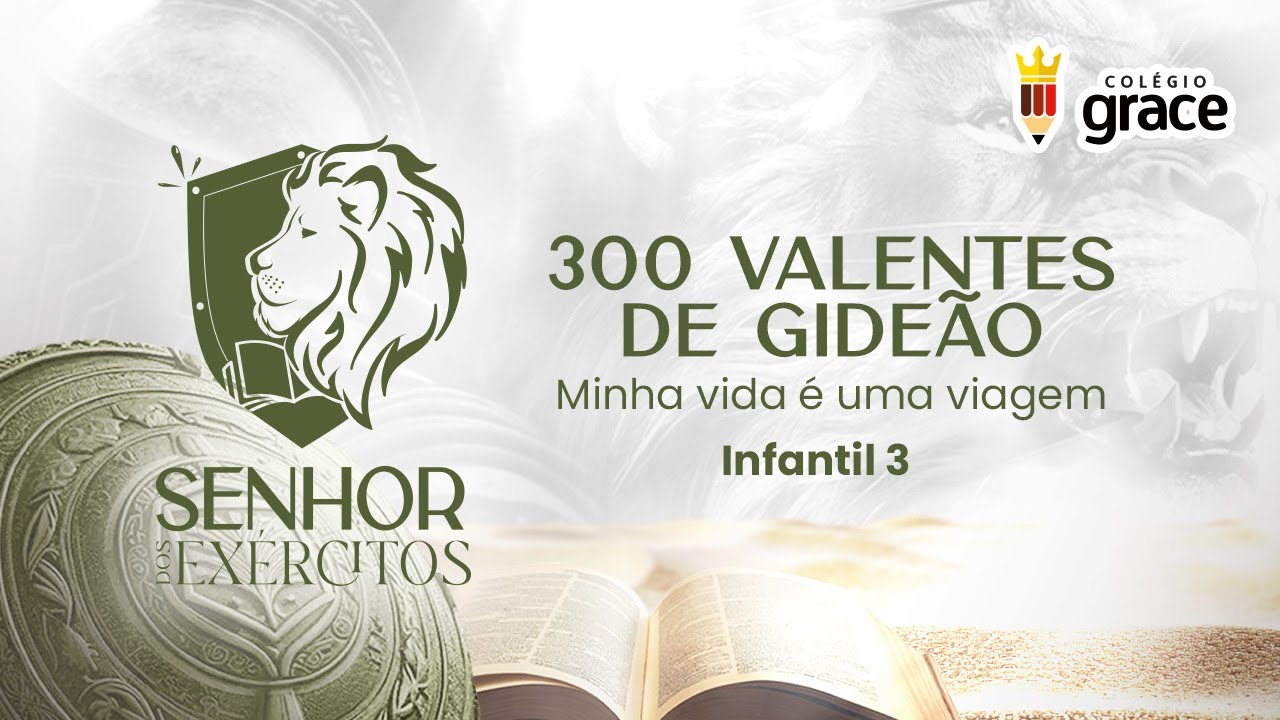300 Valentes de Gide&atilde;o - Minha vida &eacute; uma viagem | Infantil 3 (cover)