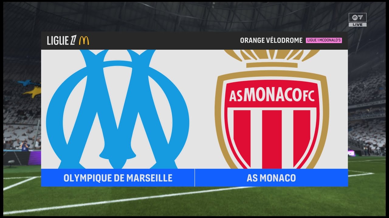 FC 26 Predicts: OM vs AS Monaco - FRENCH RIVALS CLASH! FULL MATCH![PS5][4K]