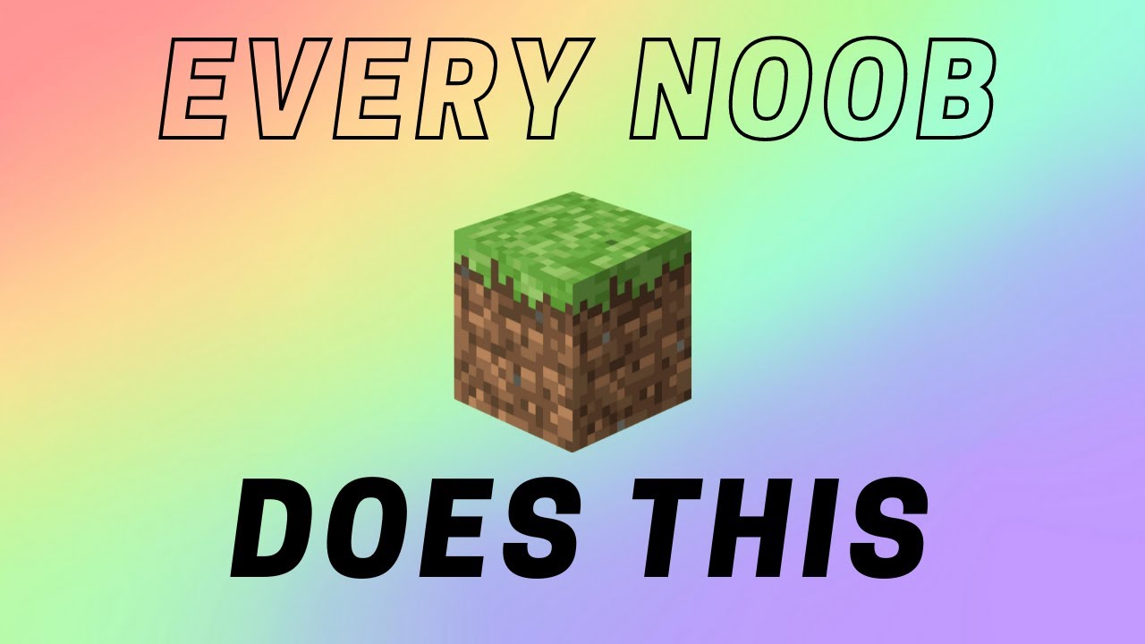 Things Every Minecraft Player Has Done Before (Part 1)