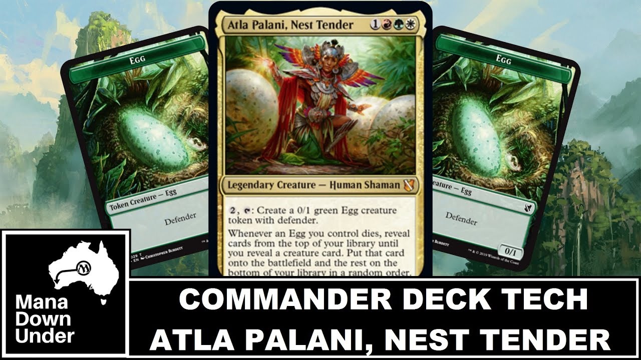 Commander Deck Tech - Atla Palani, Nest Tender - Dinosaur Tribal [MTG / Magic: The Gathering]