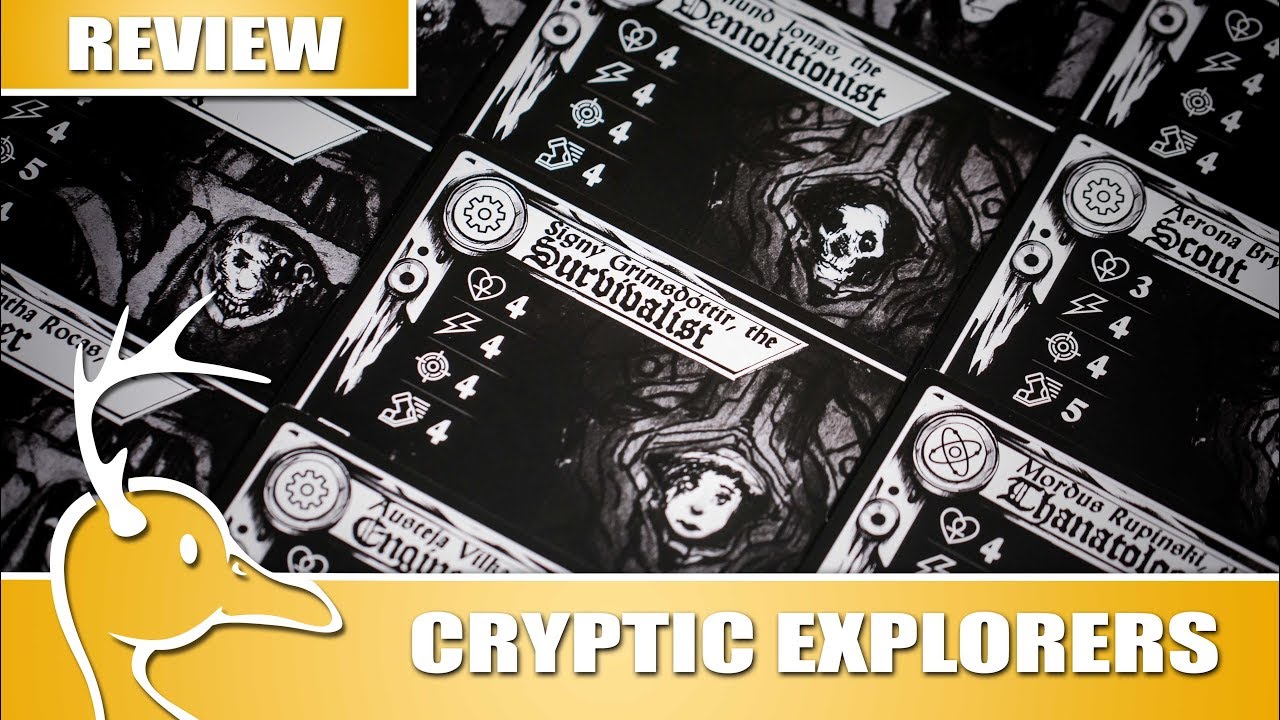 Cryptic Explorers — предварительный обзор Kickstarter — (обзор Quackalope)