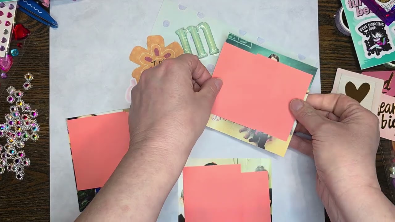 Scrapbooking A Birthday Gift . The Kindred Nest  @aheadbyahalfcentury #scrapbooking #birthdaygift 