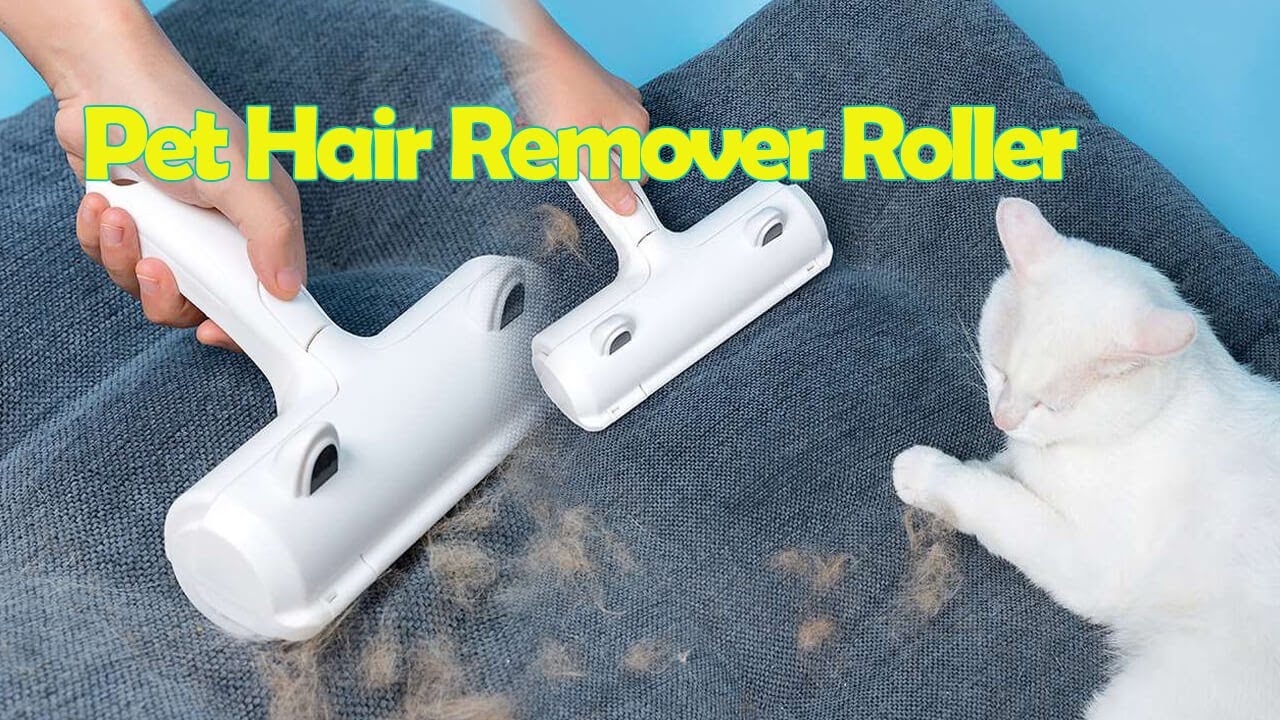 Pet Hair Roller Remover Cleaning Brush From Furniture Carpets Clothing Self-Cleaning Lint