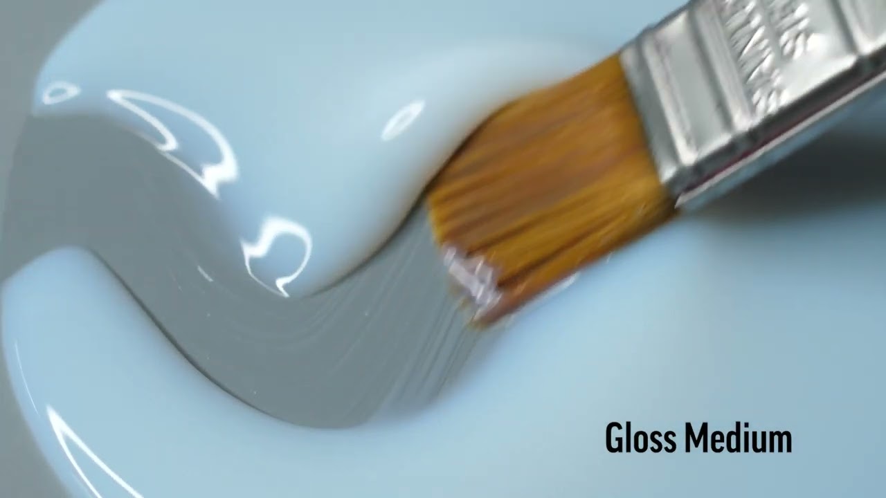 Golden Mediums: Gloss, Matte and Fluid Matte