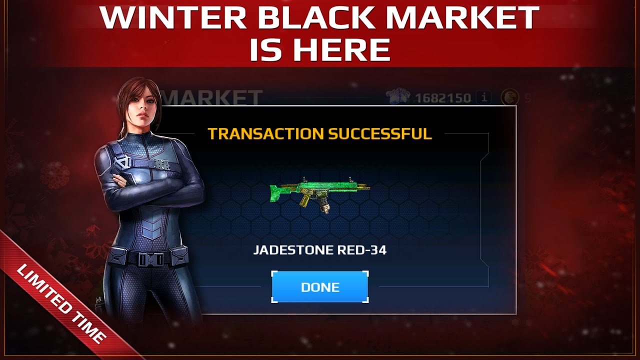 Jadestone RED 34 Get From Black Market 2022 | Modern Combat 5 - Harber theGamer