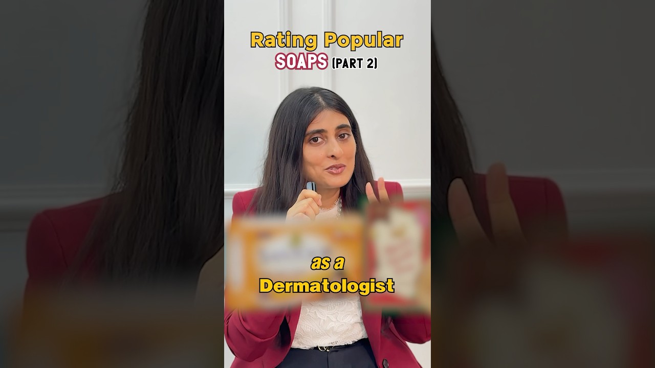 Rating Popular Bathing Soaps as a Dermatologist #dermatologisttips #skincare #skincaretips