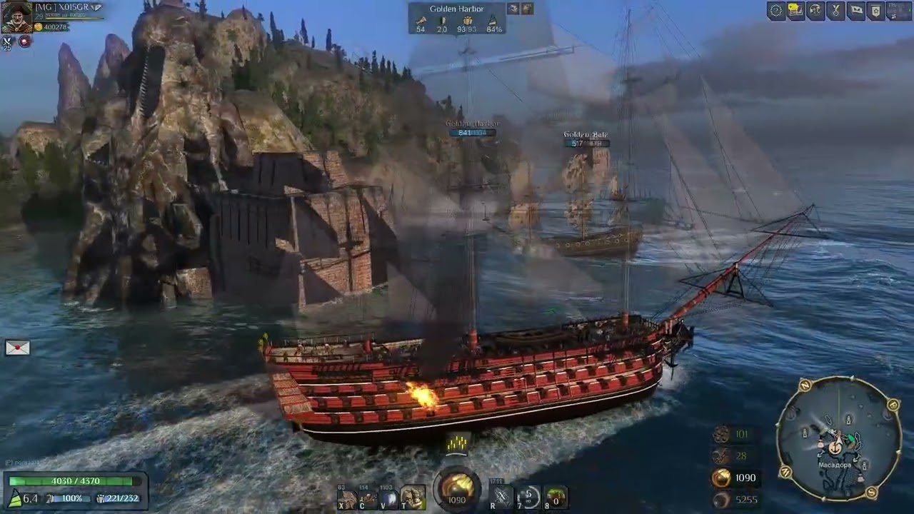Получаем 30 ранг. Легендарные навыки в World of Sea Battle Код друга 722686 для RU1