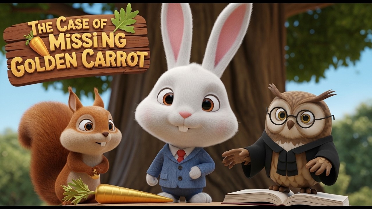 The Case of the Missing Golden Carrot 🥕✨ | Kids Mystery Story
