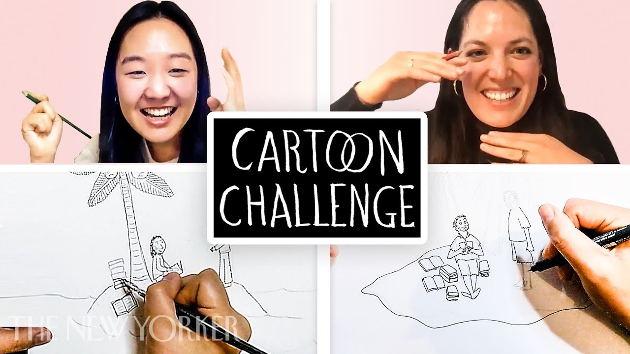 Late Night's Karen Chee Tries to Keep Up with a New Yorker Cartoonist | The New Yorker