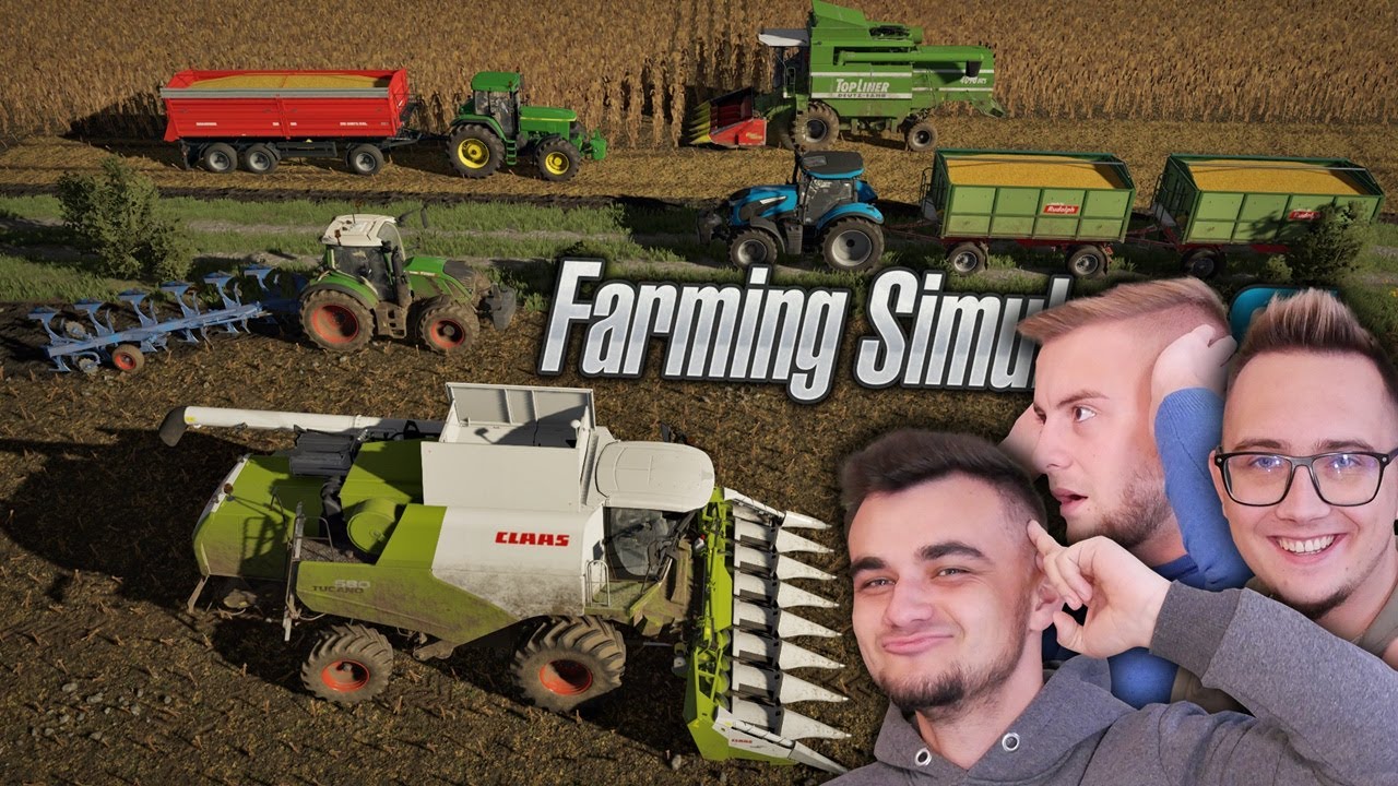 PRACOWNIK PRZEWRÓCIŁ KOMBAJN 😂 Wielkie Żniwa Kukurydzy 