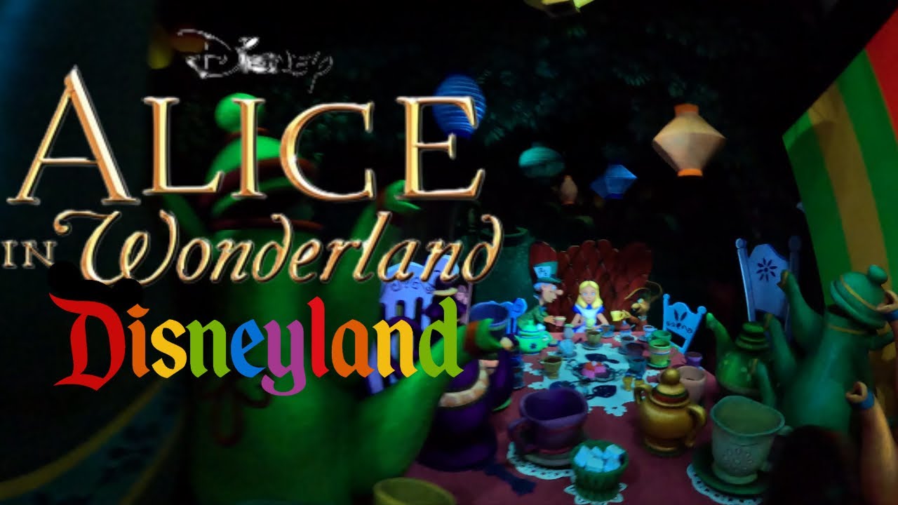 Alice in Wonderland 2024 - Disneyland Ride [4K POV]