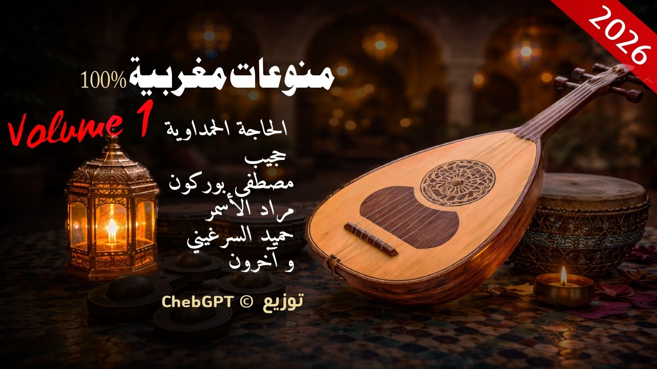 منوعات مغربية  %100 | Volume 1 من توزيع ChebGPT لسنة 2026