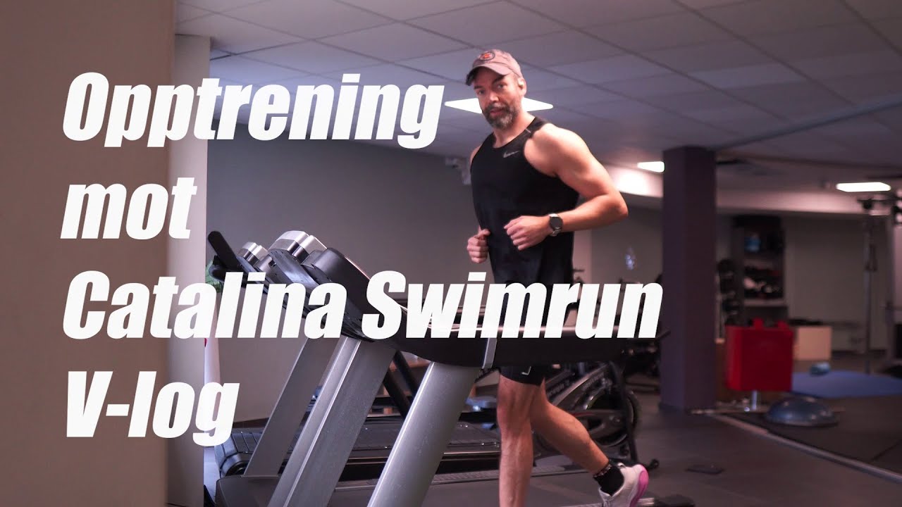 Opptrening mot Catalina swimrun v-log
