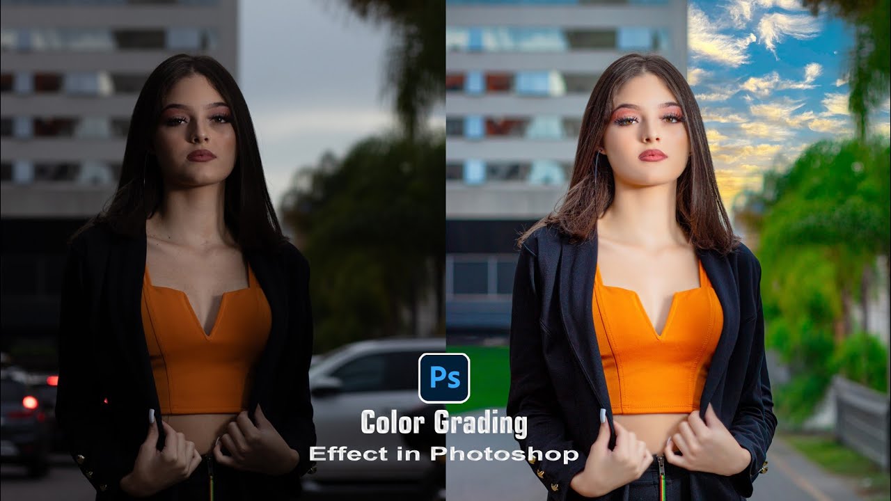 Skin Retouching | Colour Grading Effect in Photoshop 2026 Tutorial