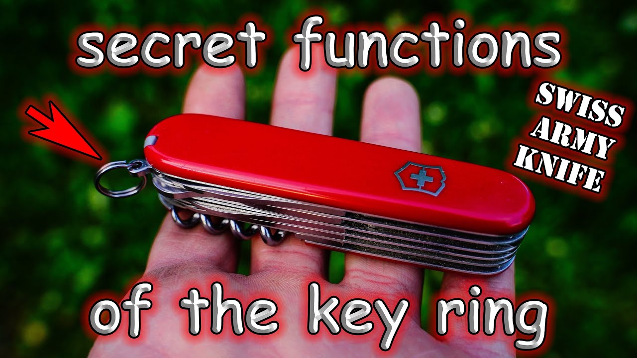 The Secret Functions of the Swiss Army Knife Key Ring