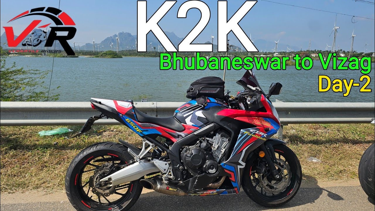 K2K Ride (Kolkata to kanyakumari) on our Superbike | Day-2 Bhubaneswar to Vizag ||VR Group