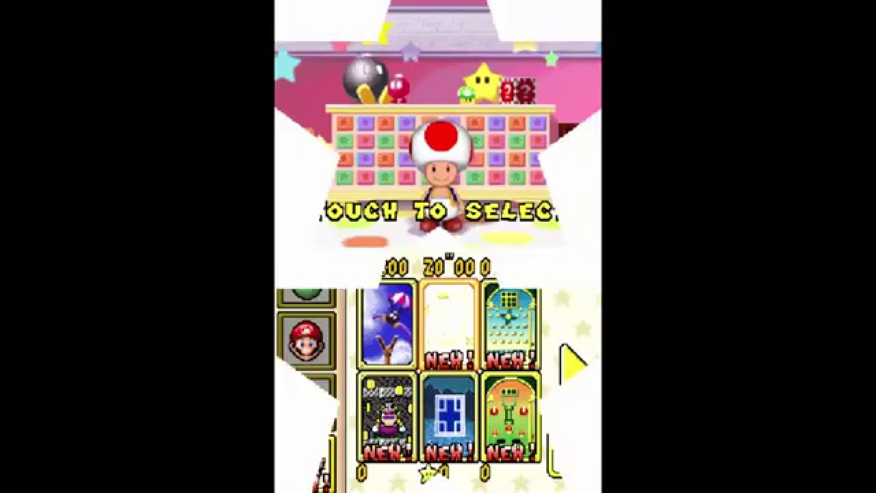Слим играет в Super Mario 64 DS — мини-игры Wario