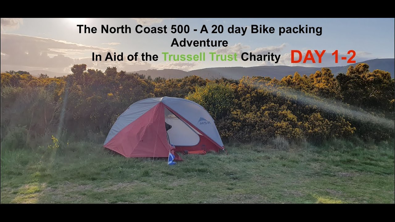 Scotland's Insane NC500: A Wild Camping Bikepacking Adventure 2023 (Day 1 & 2)