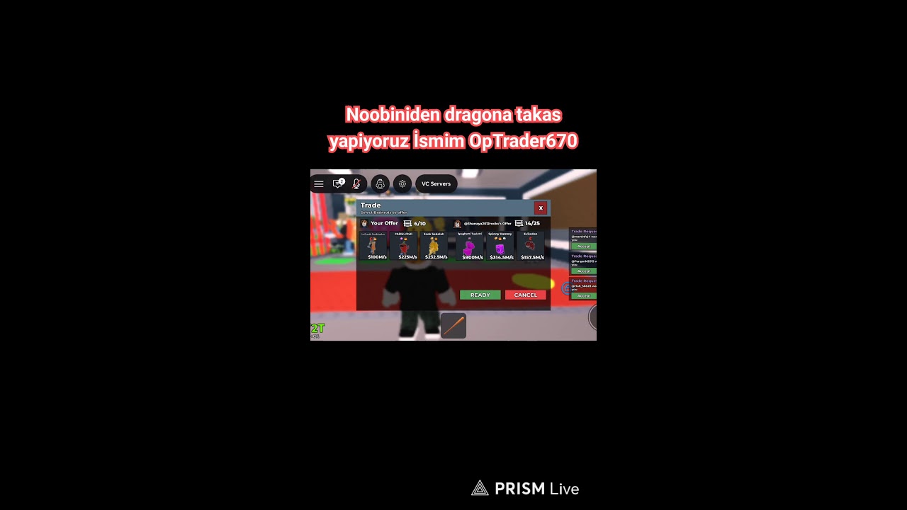 Noobiniden dragona takas yapiyoruz İsmim OpTradaer670