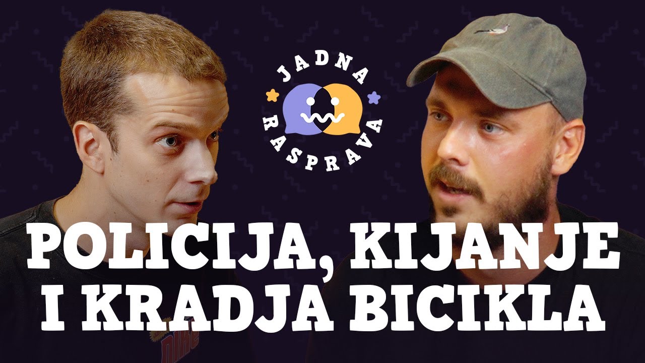 JADNA RASPRAVA - Policija, kijanje i kradja bicikla