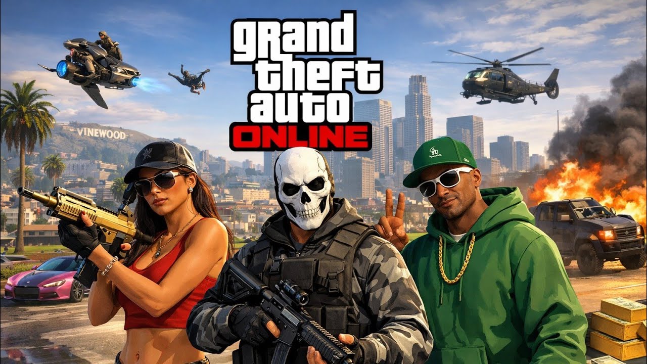 🔴LIVE ON⚫GTA ONLINE AO VIVO 2026 FAZENDO MISSÕES NOVAS 