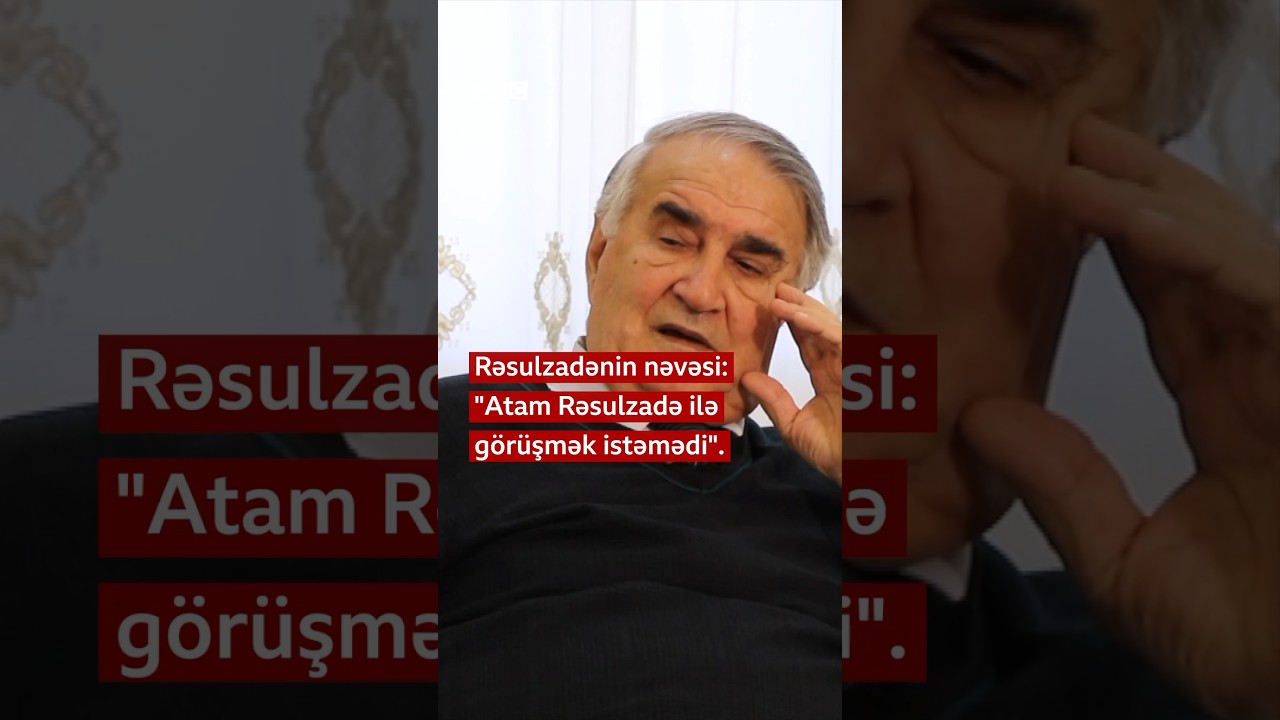 Rəsulzadənin nəvəsi: &ldquo;Atam Rəsulzadə ilə g&ouml;r&uuml;şmək istəmədi&rdquo;