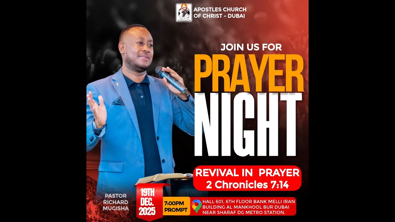 REVIVAL IN PRAYER BY PASTOR RICHARD MUGISHA 18/12/2025