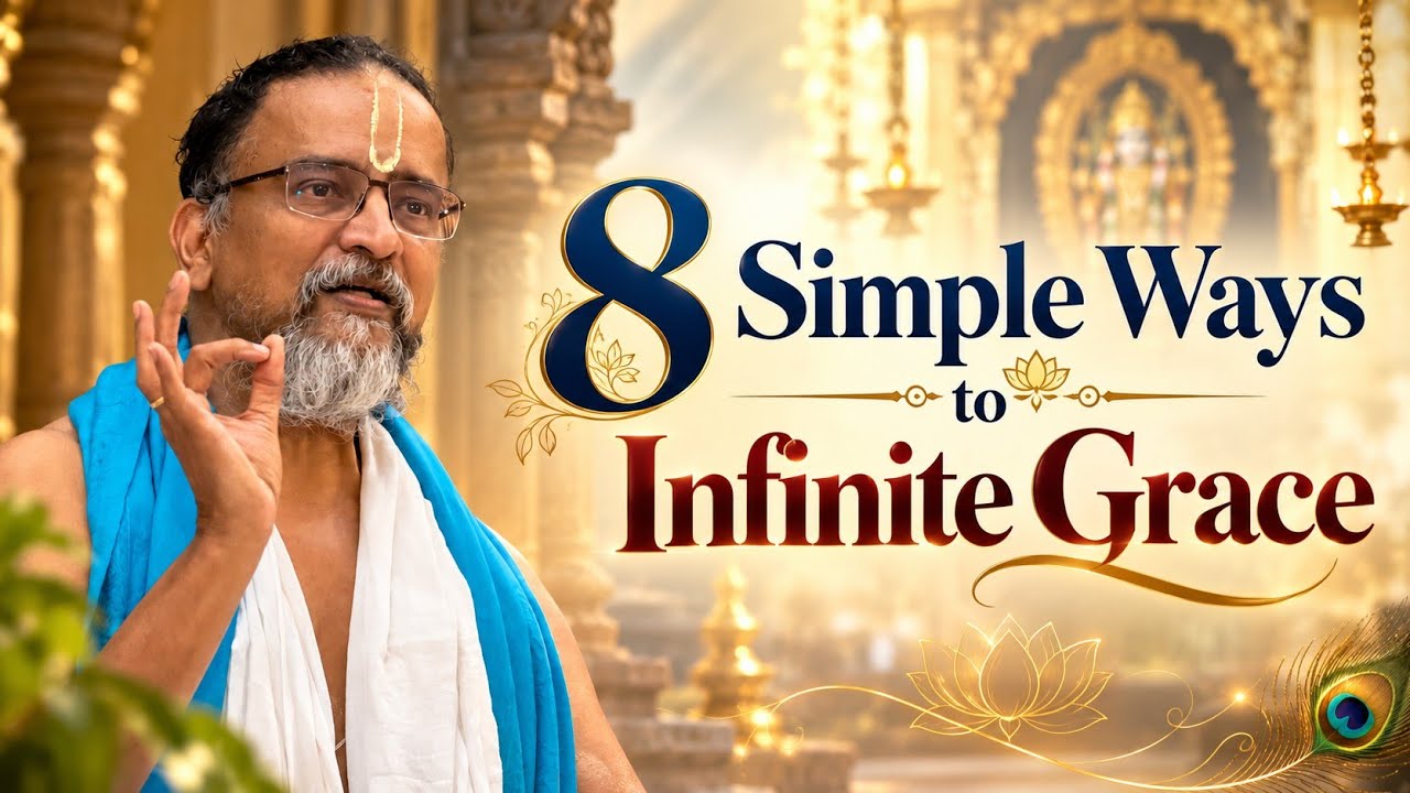 8 Simple Ways to Infinite Grace | His Voice #160 | Sri Guruji Lecture Series