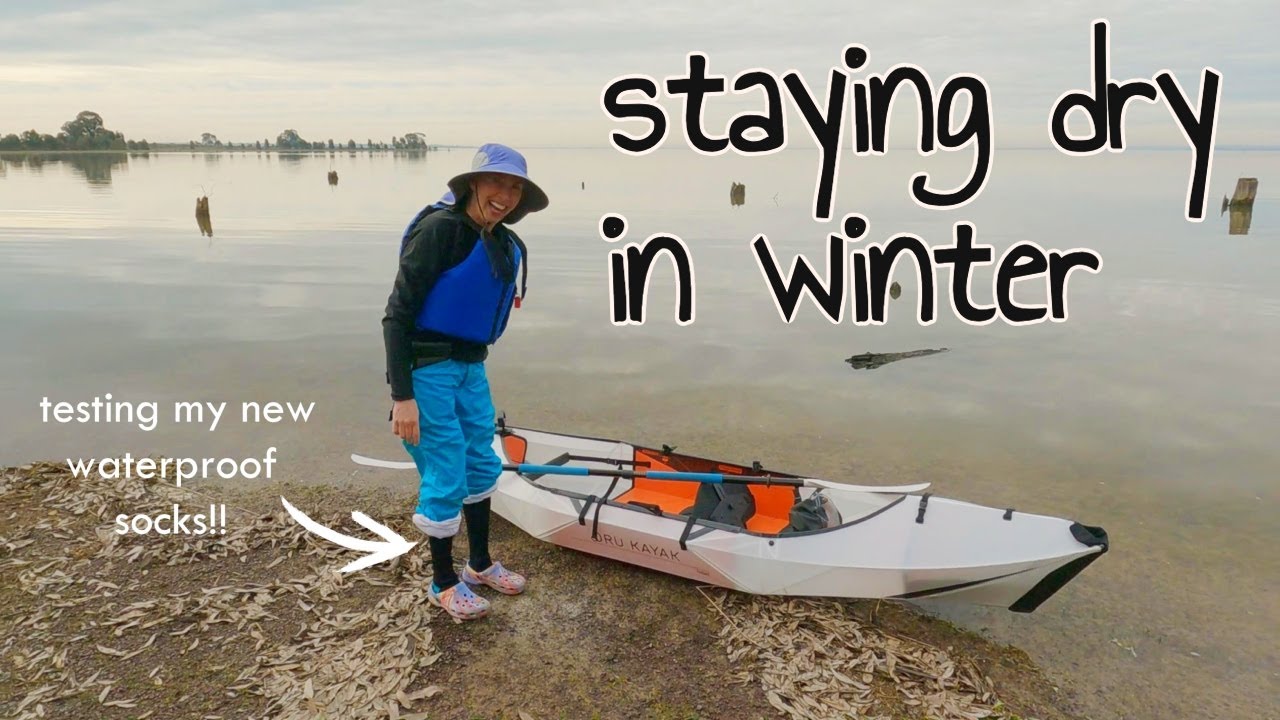 DEXSHELL wading socks | Kayaking at WARANGA BASIN