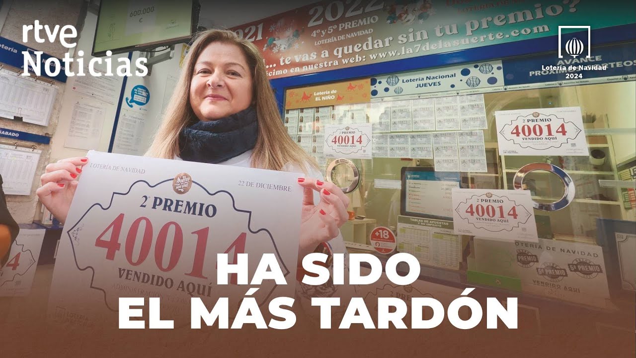 LOTERÍA DE NAVIDAD 2024: El SEGUNDO PREMIO REPARTE MILLONES en VALLADOLID y CHIPIONA | RTVE Noticias