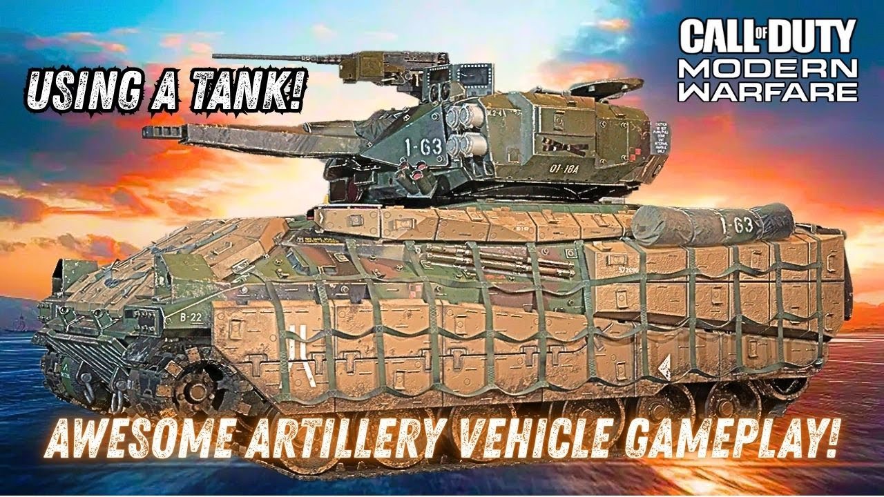 Using An ARTILLERY VEHICLE (TANK) In COD MW19! | - Call Of Duty Modern Warfare 2019