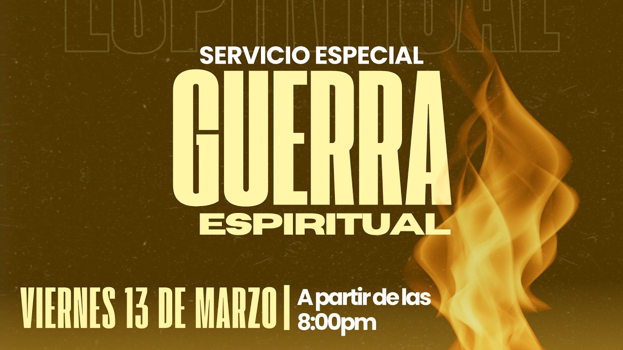 Dios te va a dar una tremenda victoria | SERVICIO DE GUERRA ESPIRITUAL  |  VIERNES  13/03/26