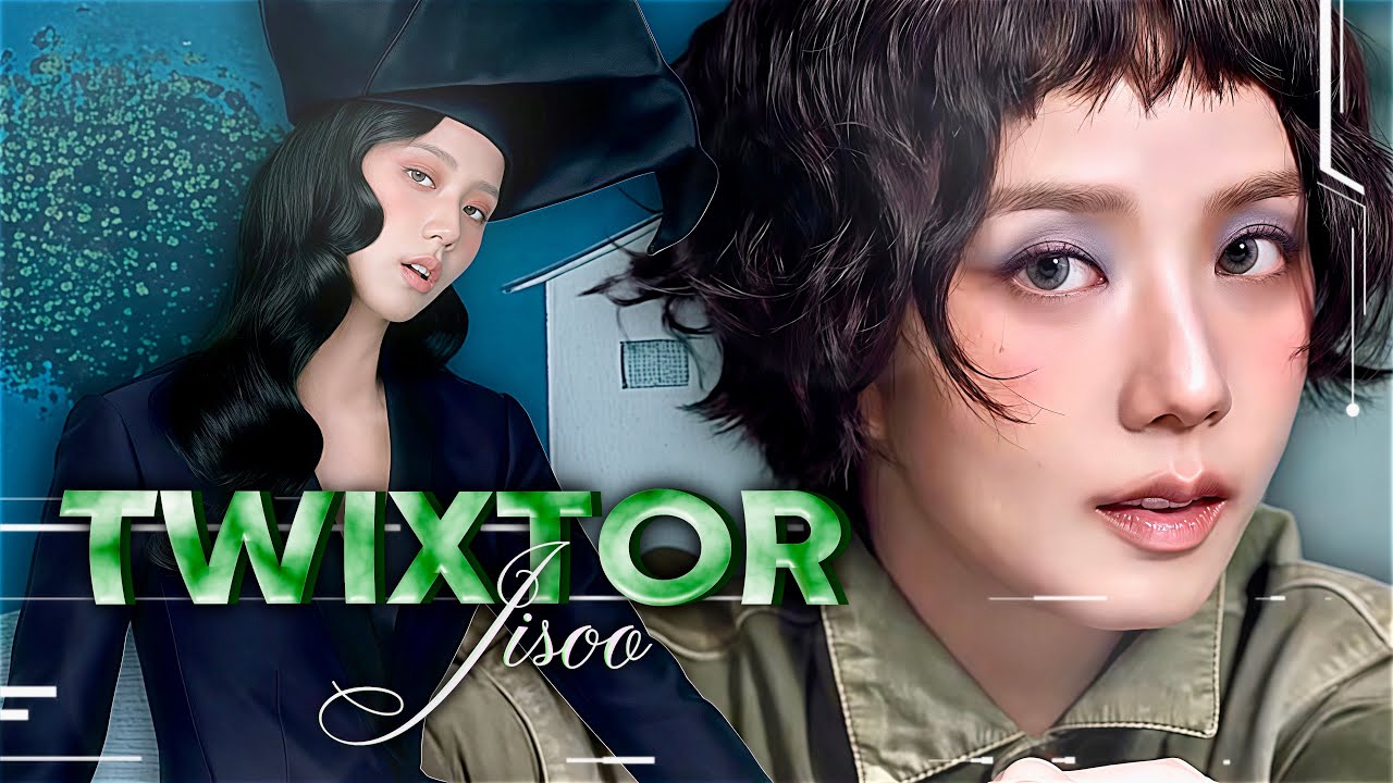 TWIXTOR CLIPS 4K JISOO ELLE KOREA SCENEPACK