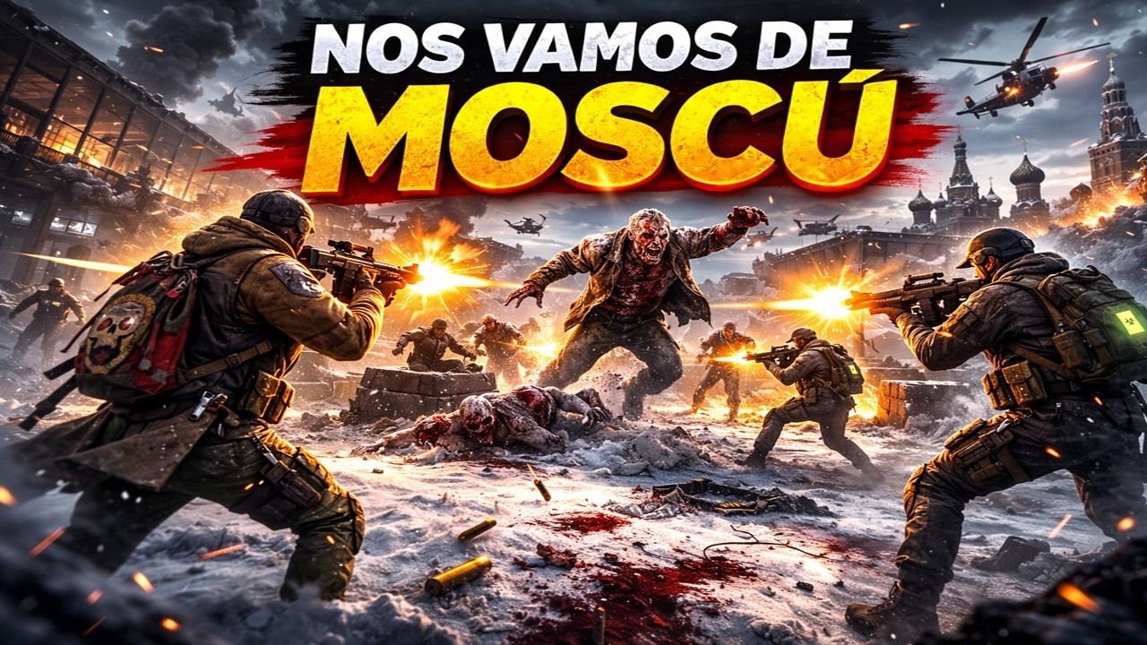¡ESCAPAMOS DE MOSCÚ! 🧟‍♂️ La Horda de Zombies No Para | World War Z Ep. 3