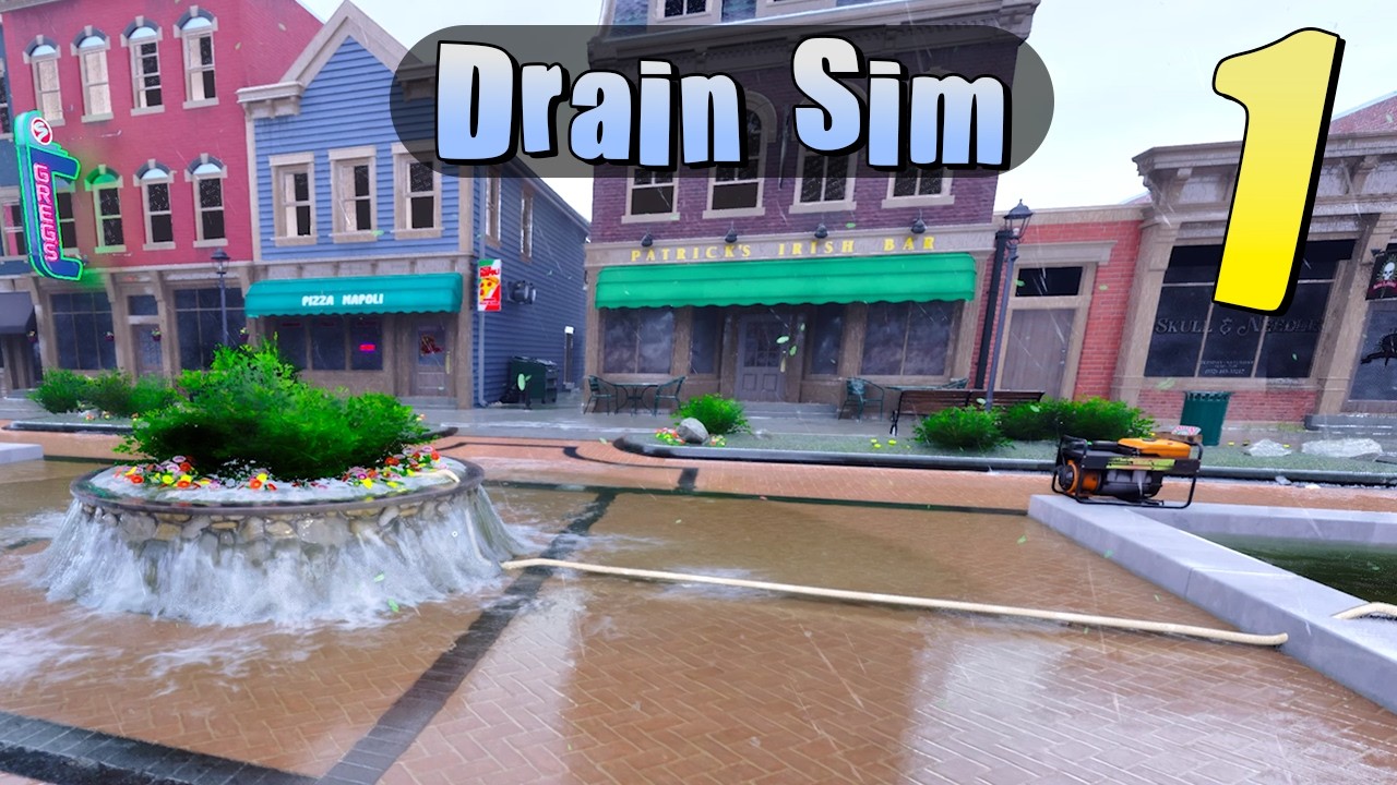 One Man’s Flood is Another Man’s Fountain — DrainSim