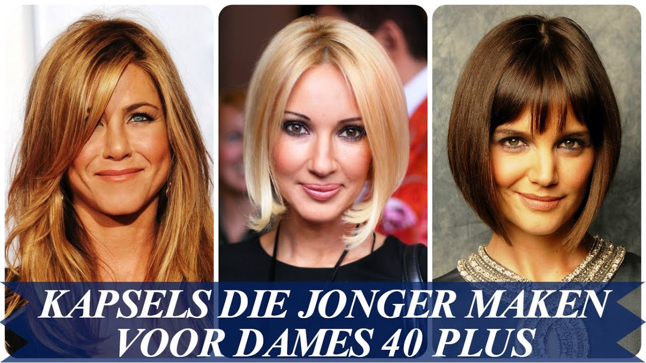 Kapsels die jonger maken voor dames 40 plus