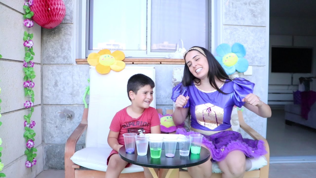 איך מכינים סליים ❓💁‍♀️מנסה להכין סליים בפעם הראשונה ! כישרון או כישלון? 😅😂|יוטיוברית לילדים קטנים