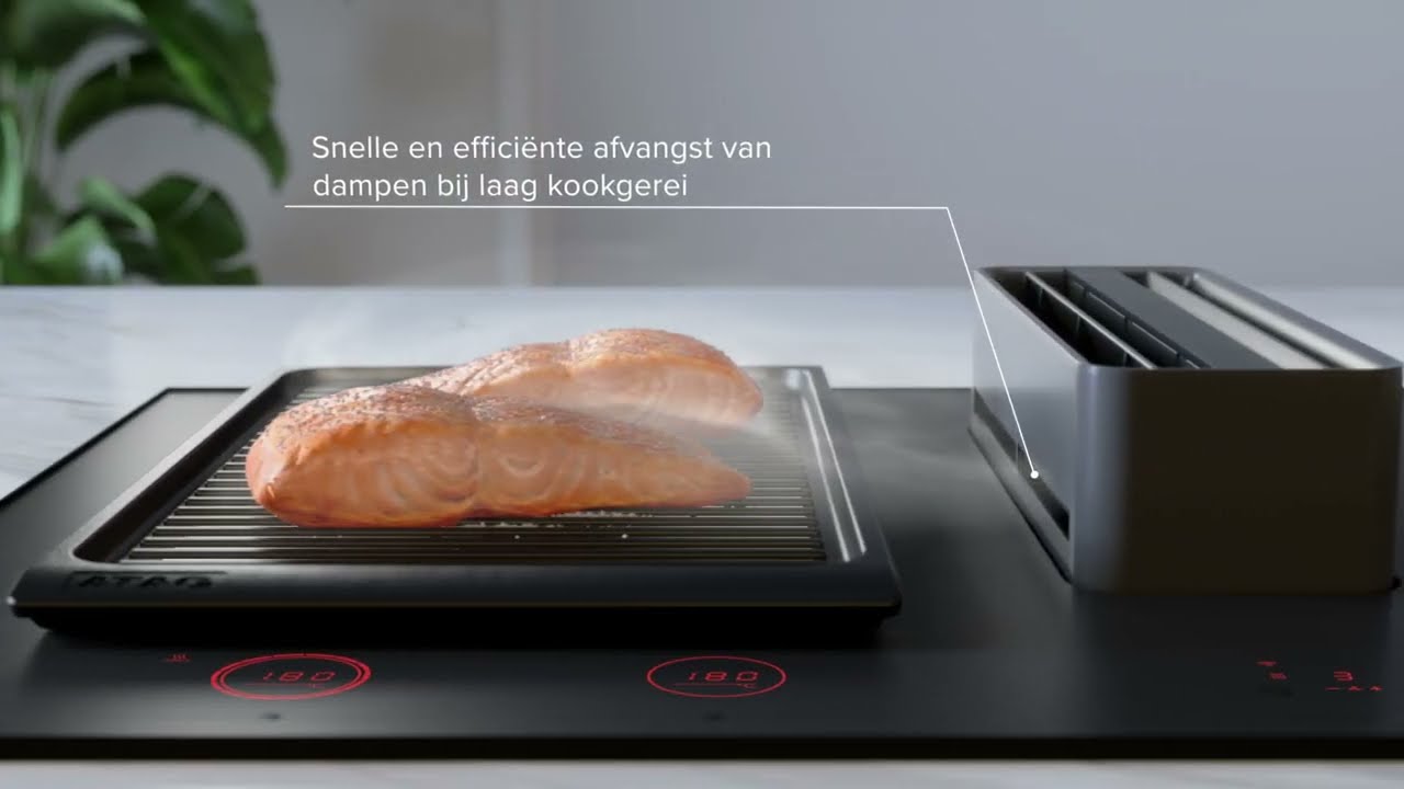 Elevate™: Kookplaat met afzuiging en Celsius°Cooking™ | ATAG
