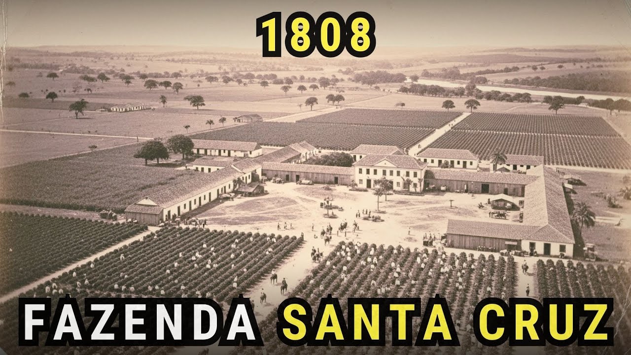 A Hist&oacute;ria Sombria da MAIOR Fazenda Imperial do Brasil: Santa Cruz, RJ 1808
