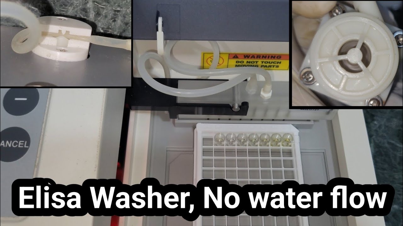 Troubleshooting Elisa Washer: Resolved Water Flow Problem
