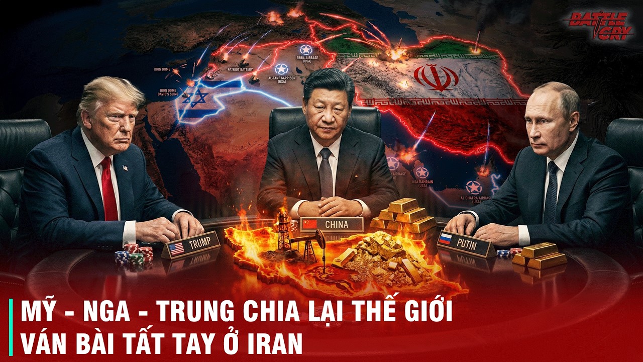 MỸ - NGA - TRUNG VÀ VÁN CỜ ĐỘC ĐỊA CHIA LẠI THẾ GIỚI: VÌ SAO IRAN CHÍNH LÀ NÚT THẮT QUAN TRỌNG NHẤT?