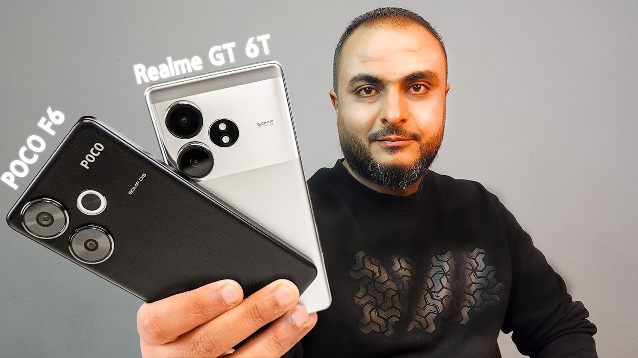 Poco F6🔥vs Realme GT 6T🔥|| 💪💪 مقارنة الابطال