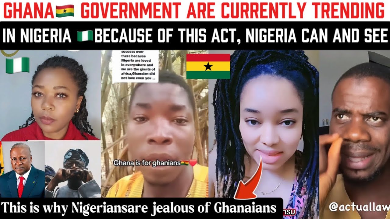 Ghana 🇬🇭 Government Are Currently Trending in Nigeria 🇳🇬 Because of This Act 🇬🇭🇳🇬