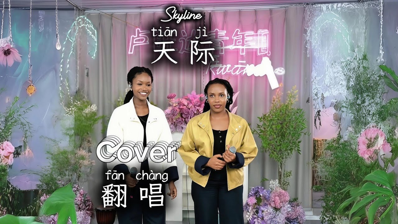 非洲人翻唱《天际》太美了！ 方方 × 尼亚｜卢旺达青年团中文神级演绎