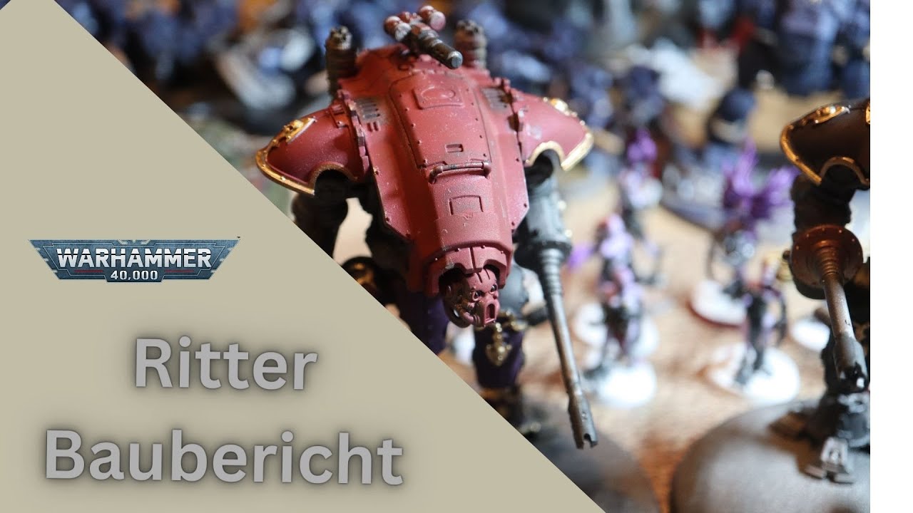 Warhammer Knights Baubericht Armiger Helverins oder EXECUTIONER