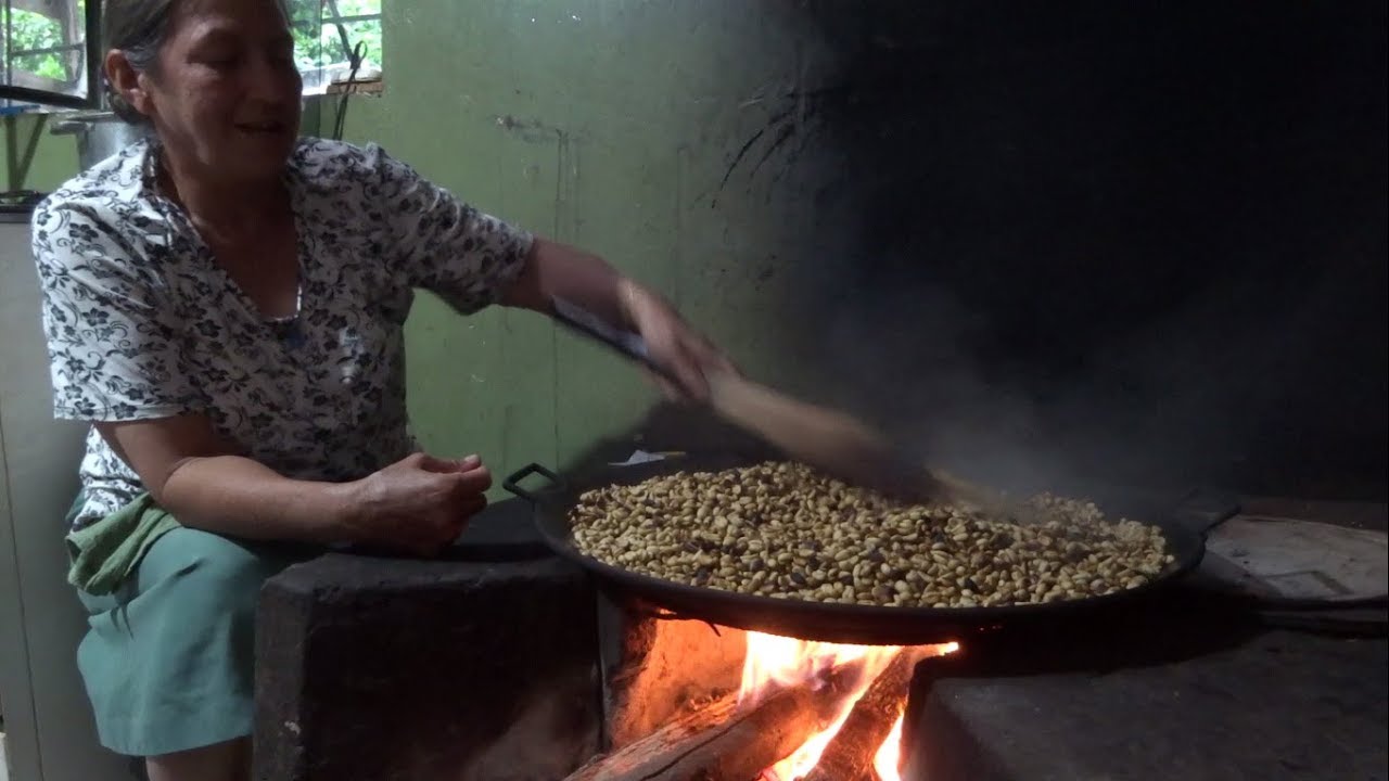 Making Coffee in Ecuador