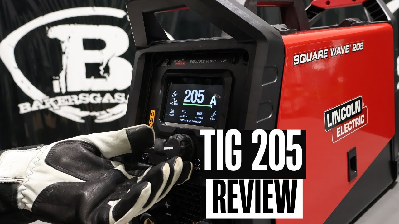 Lincoln Electric Square Wave TIG 205 Review K5613-1