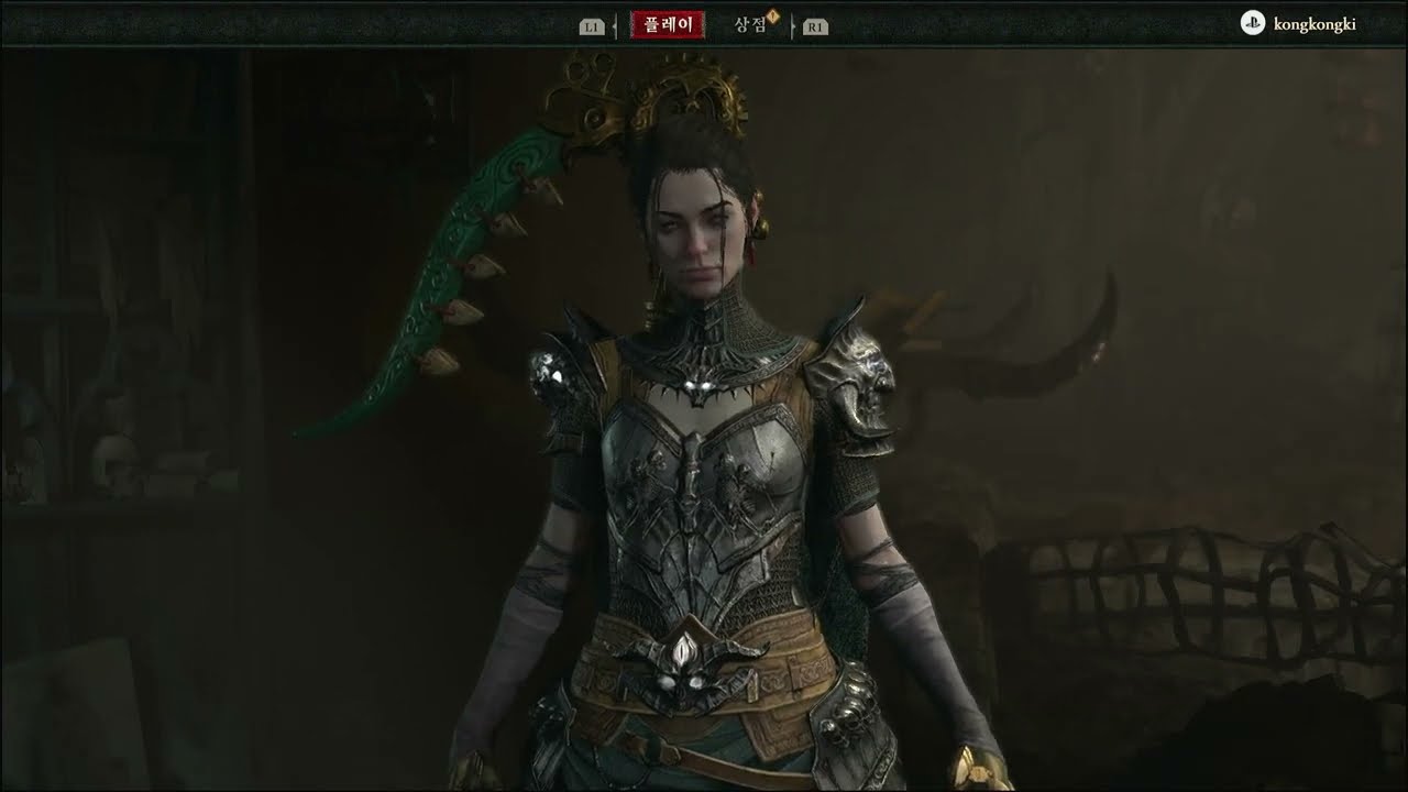악몽던전 20단계 해보기 염산네크 강령술사[Diablo 4 Necromancer]